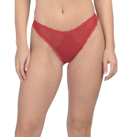 ANTIGEL BY LISE CHARMEL Red Pleasure Diary Thong - Picture 1 of 1